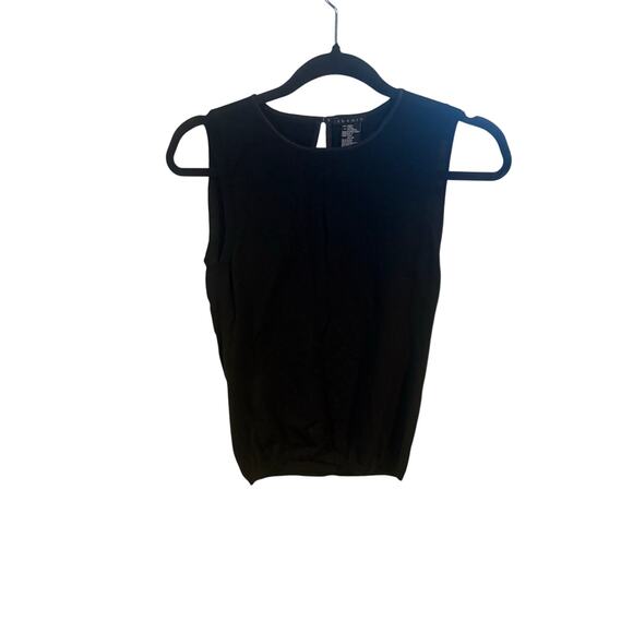Theory Sweaters - Theory black wool sleeveless sweater tank